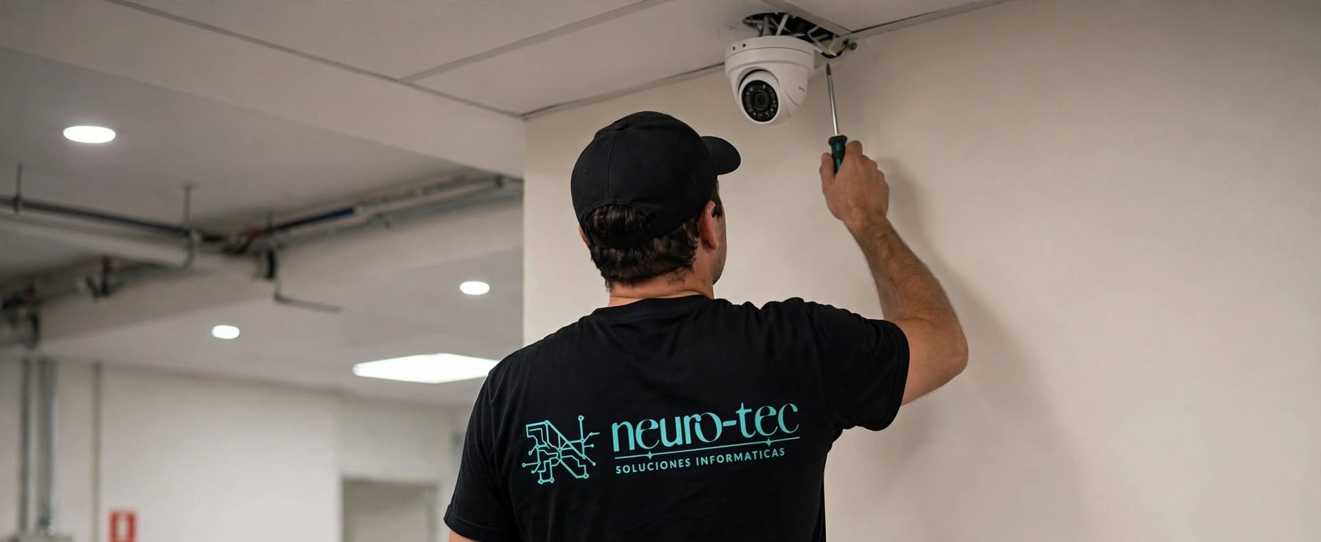 Instalación de cámaras de seguridad IP con grabación 24/7